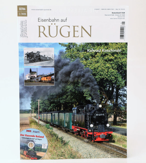 Zeitschrift: Eisenbahn auf Rügen - mit DVD